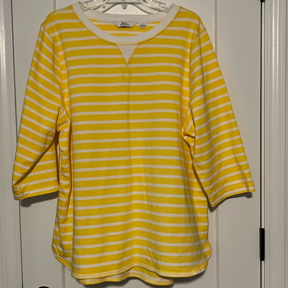 Striped top NWOT